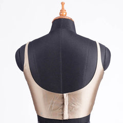 Chiku Sleeveless Blouse with Round Neck - Adi Akshoy & Co.