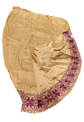 Beige colour Dhuti