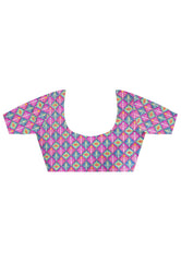 Rani Pink Tissue Silk Saree with Blouse Piece - Adi Akshoy & Co.