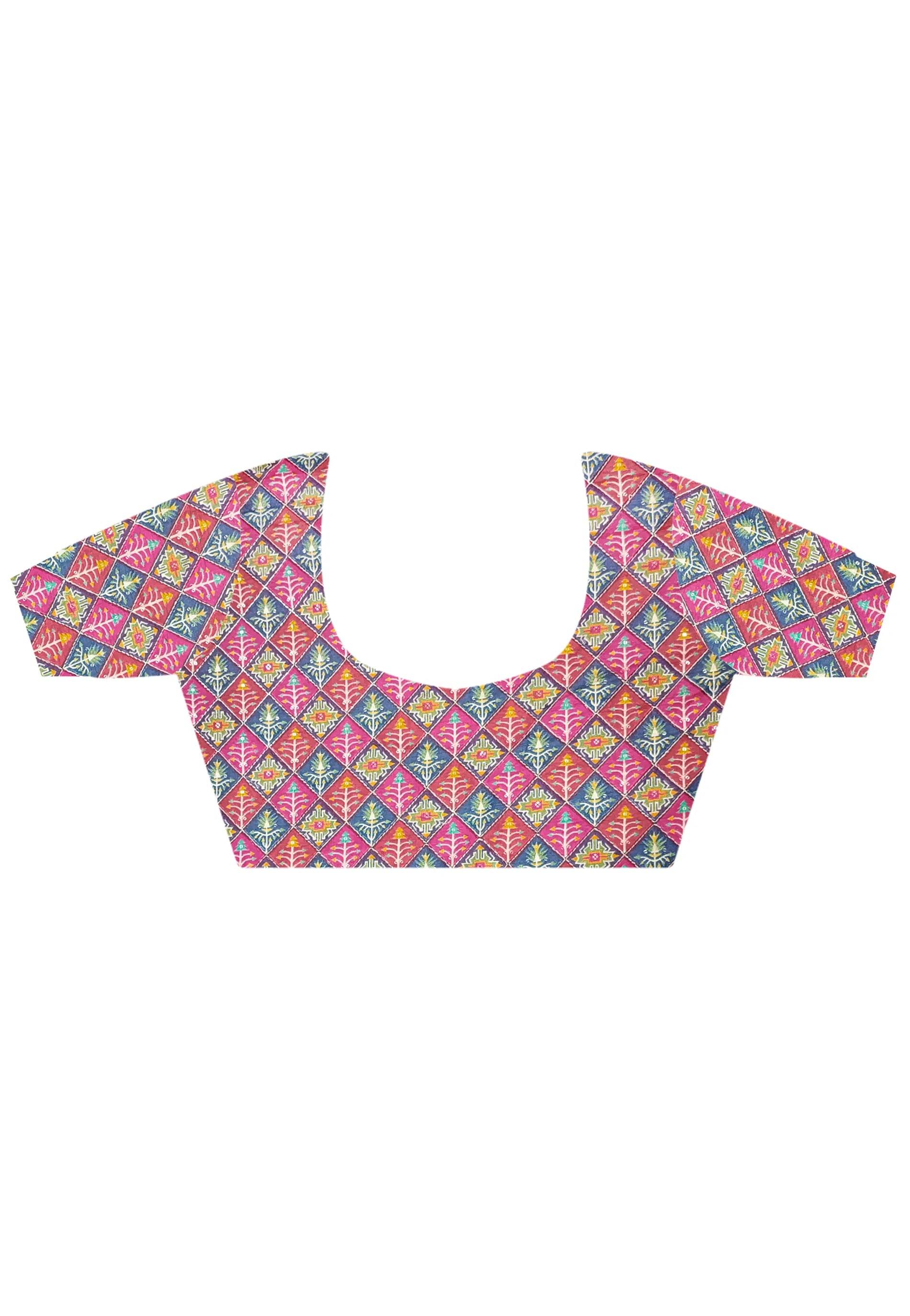 Mustard Tissue Silk Saree with Blouse Piece - Adi Akshoy & Co.