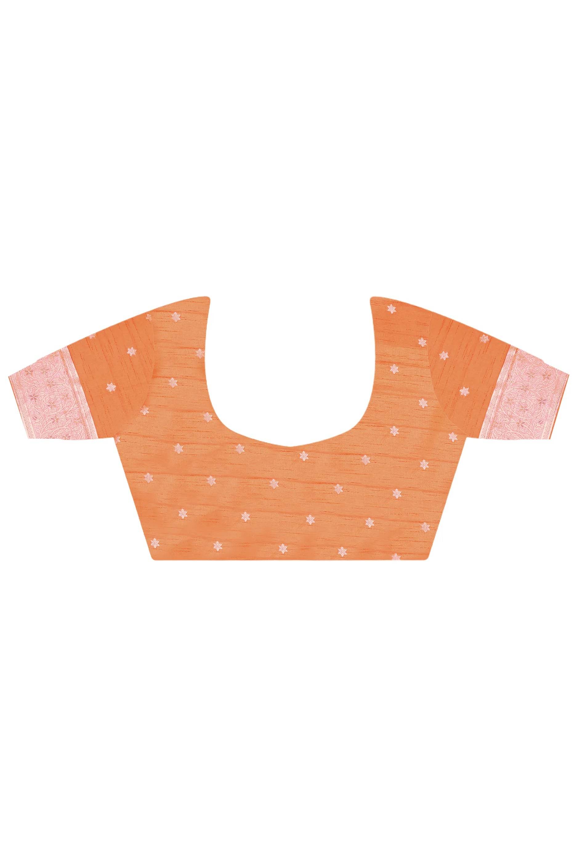 Lemon Green Tussar Silk Saree with Blouse Piece - Adi Akshoy & Co.