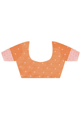 Lemon Green Tussar Silk Saree with Blouse Piece - Adi Akshoy & Co.