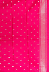 Pastel Pink Tissue Kanjivaram Silk Saree With Blouse Piece - Adi Akshoy & Co.