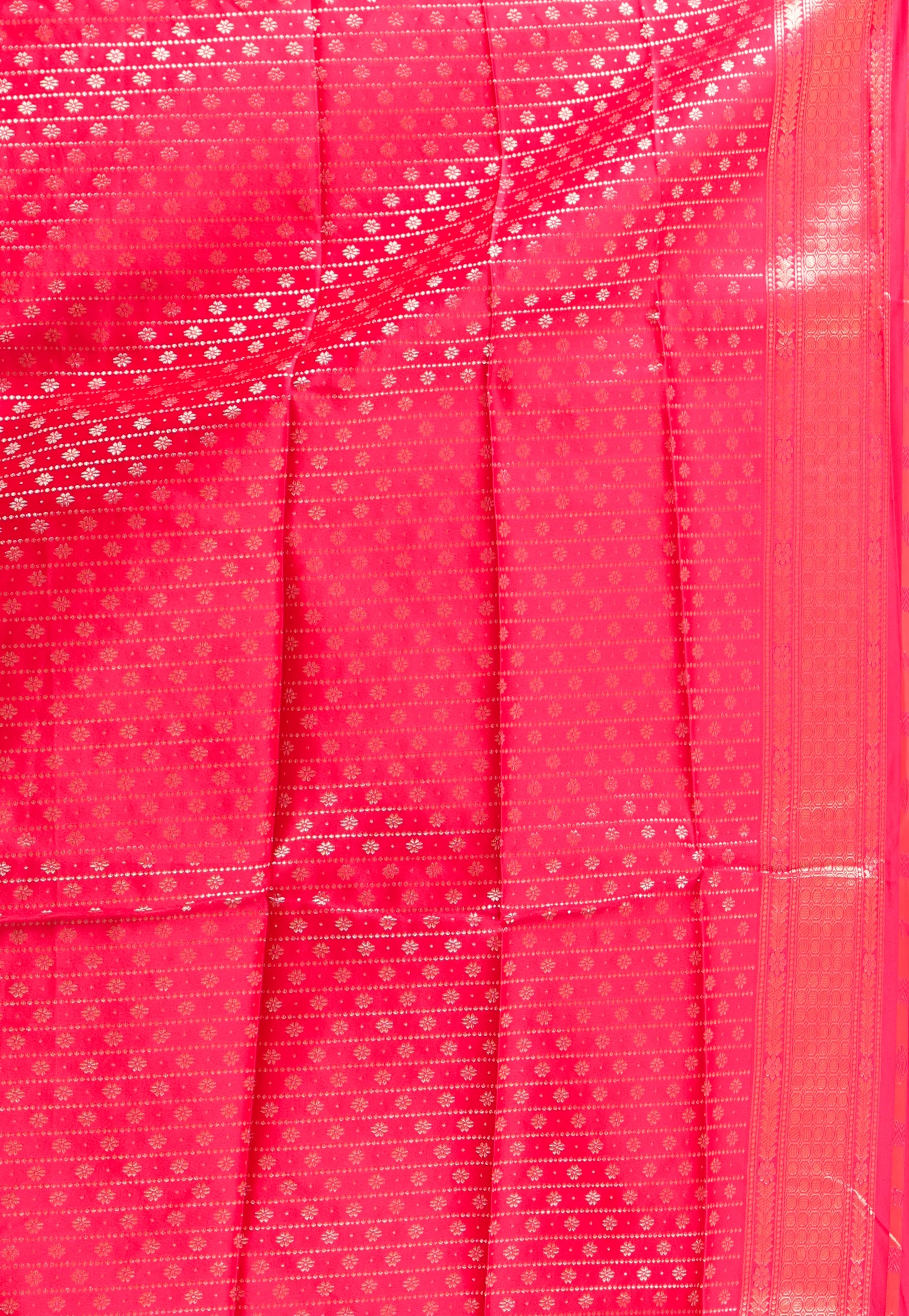 Rani Mashru Silk Saree with Blouse Piece - Adi Akshoy & Co.