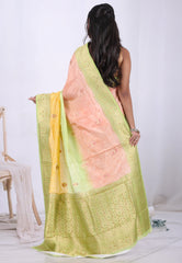 Multicolour Mashru Silk Saree with Blouse Piece – Adi Akshoy & Co.
