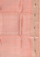 Rust Pure Baluchari Silk Saree with Blouse Piece - Adi Akshoy & Co.