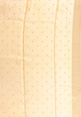 Light Golden Yellow Floral Digital Print Mashru Silk Saree with Blouse Piece - Adi Akshoy & Co.