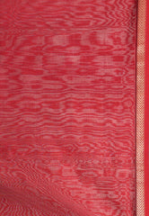 Magenta Sico Handloom Saree With Blouse Piece - Adi Akshoy & Co.