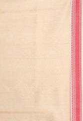 Tussar Colour Sico Handloom Saree With Blouse Piece - Adi Akshoy & Co.