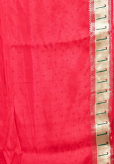 Golden Paithani Silk Saree With Blouse Piece - Adi Akshoy & Co.