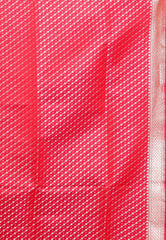 Cross Red Wedding Banarasi Silk Saree with Blouse Piece - Adi Akshoy & Co.
