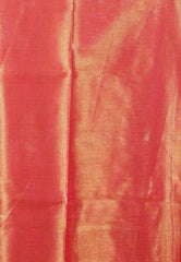 Mustard Tissue Silk Saree with Blouse Piece - Adi Akshoy & Co.