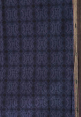 Charcoal Grey Tissue Silk Saree with Blouse Piece - Adi Akshoy & Co.