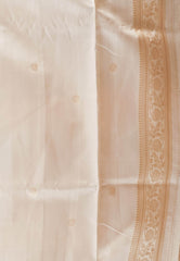 Golden Tissue Silk Saree with Blouse Piece - Adi Akshoy & Co.