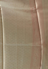 Beige Tissue Silk Saree with Blouse Piece - Adi Akshoy & Co.