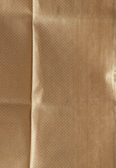 Golden Tissue Silk Saree with Blouse Piece - Adi Akshoy & Co.