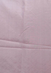 Baby Pink Organza with Resham Embroidery work Saree with Blouse Piece - Adi Akshoy & Co.