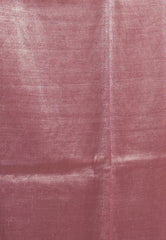 Copper Tissue with Resham Embroidery Border Saree with Blouse Piece - Adi Akshoy & Co.