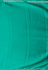 Rama Green Embroidery Saree with Blouse Piece - Adi Akshoy & Co.