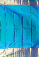 Baby Pink with Zari work Pure Kanjivaram Silk Saree With Blouse Piece - Adi Akshoy & Co.