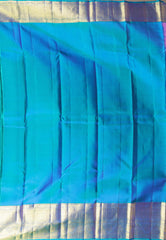 Baby Pink with Zari work Pure Kanjivaram Silk Saree With Blouse Piece - Adi Akshoy & Co.