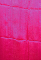 Rani Pink Matka with sequence Border Kora Handloom Pure Silk Saree With Blouse Piece - Adi Akshoy & Co.