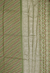 Mauve Mashru Silk Saree with Blouse Piece - Adi Akshoy & Co.