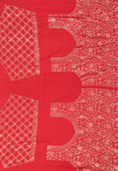 Bottle Green Mashru Silk Saree with Blouse Piece - Adi Akshoy & Co.