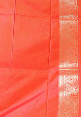 Pink Kani Silk Saree With Blouse Piece - Adi Akshoy & Co.