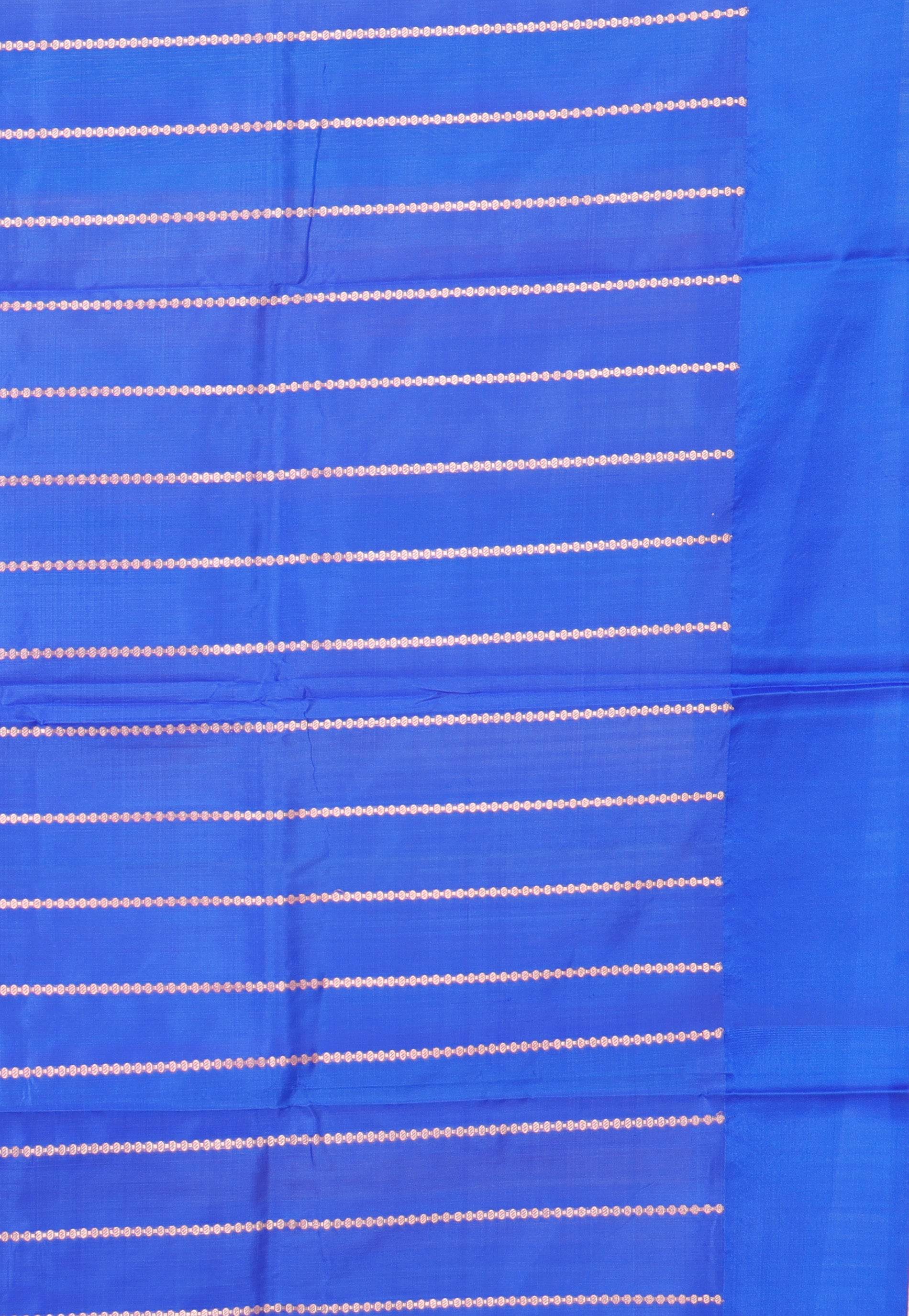 Multicolor Kadwa Katan Pure Silk Saree With Blouse Piece - Adi Akshoy & Co.