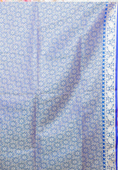 Royal Blue Wedding Banarasi Silk Saree with Blouse Piece - Adi Akshoy & Co.