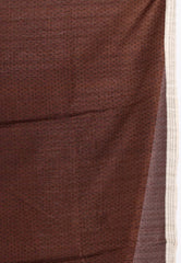 Tussar Colour Tussar Silk with Embroidery work Saree with Blouse Piece - Adi Akshoy & Co.