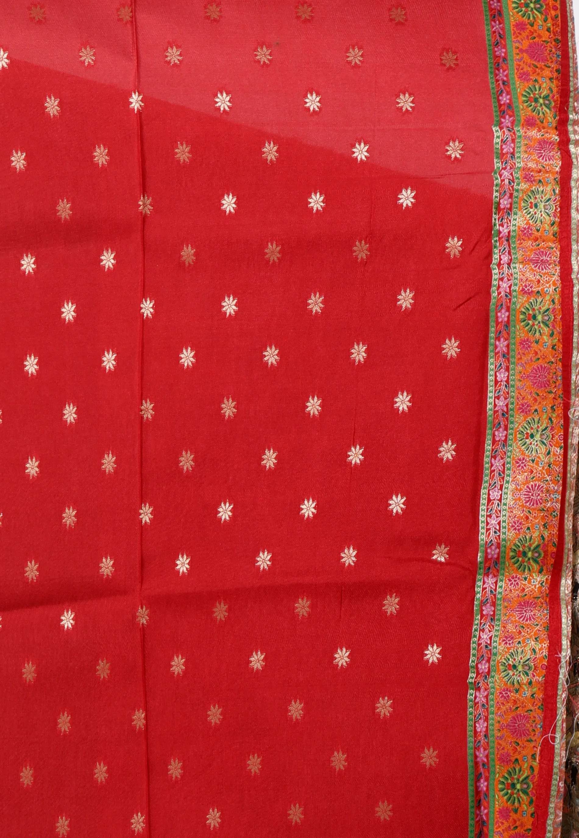 Black Kani Silk Saree With Blouse Piece - Adi Akshoy & Co.