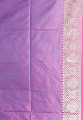 Rama Green Blended Silk Handloom Saree With Blouse Piece - Adi Akshoy & Co.