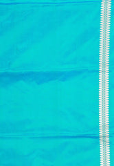 Rama Green Kadwa Pure Silk Banarasi Saree with Blouse Piece - Adi Akshoy & Co.