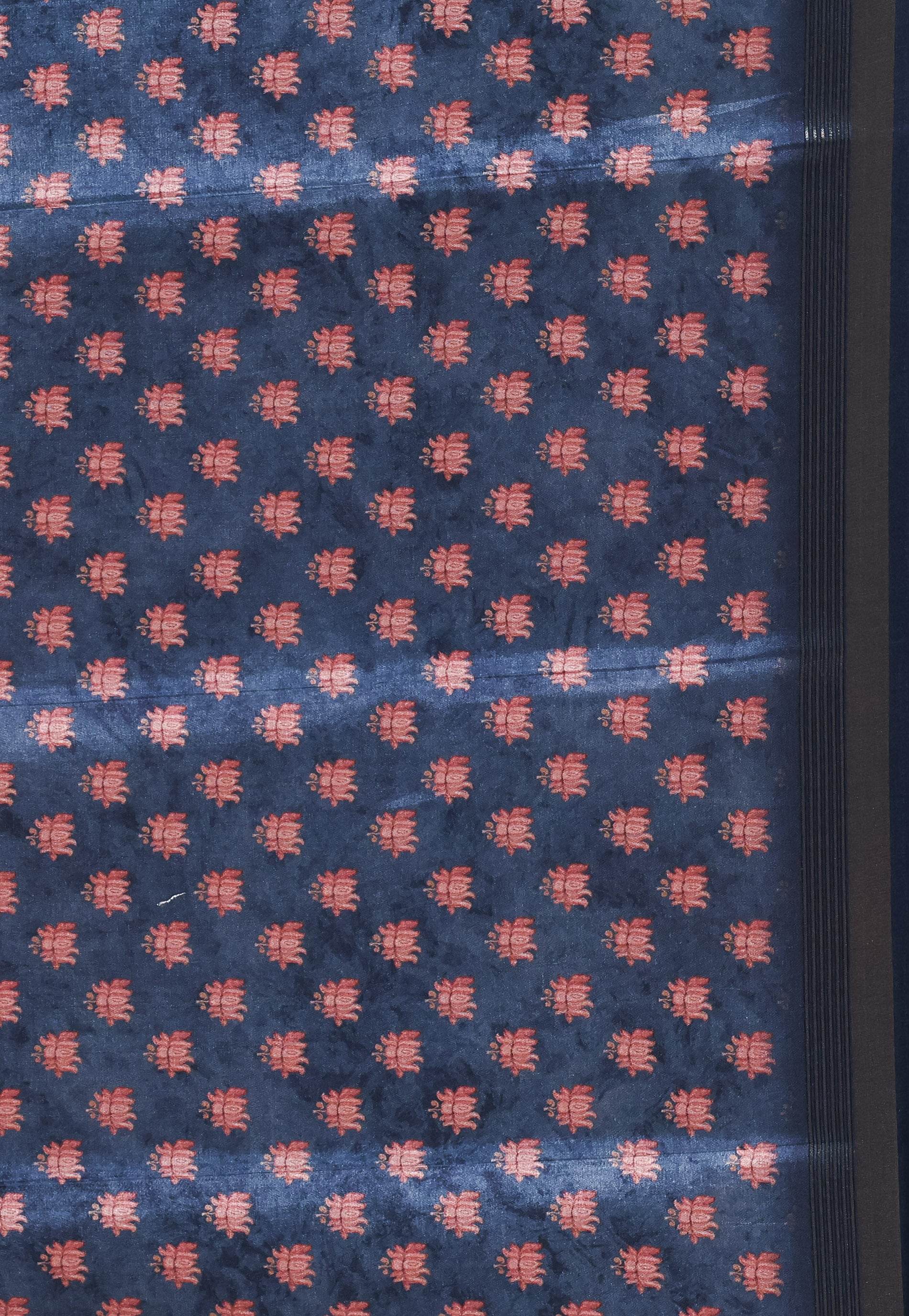 Grey Tussar Silk Saree with Blouse Piece - Adi Akshoy & Co.