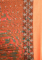 Magenta Handloom Saree With Blouse Piece - Adi Akshoy & Co.