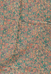 Green Kani Silk Saree With Blouse Piece - Adi Akshoy & Co.