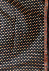 Black Kani Silk Saree With Blouse Piece - Adi Akshoy & Co.