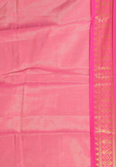 Green Tissue Silk Saree With Blouse Piece - Adi Akshoy & Co.