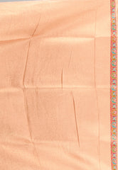Golden Kani Silk Saree With Blouse Piece - Adi Akshoy & Co.