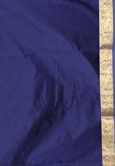 Beige Pure Kanjivaram Silk Saree With Blouse Piece - Adi Akshoy & Co.