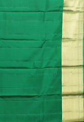 Pink with Golden Border Pure Kanjivaram Silk Saree With Blouse Piece - Adi Akshoy & Co.