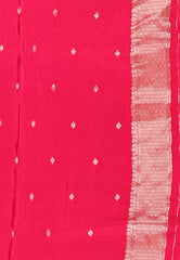 Rani Mashru Silk Saree with Blouse Piece - Adi Akshoy & Co.