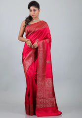 Rani Pure Tussar Silk Saree with Blouse Piece - Adi Akshoy & Co.