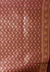 Purple Wedding Banarasi Silk Saree with Blouse Piece - Adi Akshoy & Co.