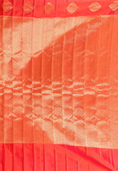 Cross Pink Gadwal Saree With Blouse Piece - Adi Akshoy & Co.