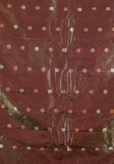 Bottle Green Gadwal Pure Silk Saree With Blouse Piece - Adi Akshoy & Co.