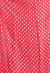 Peach Tissue Silk Saree with Blouse Piece - Adi Akshoy & Co.