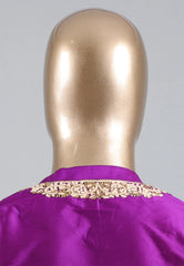Purple Punjabi with Embroidery Work